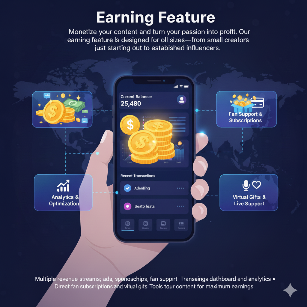 Earning Feature