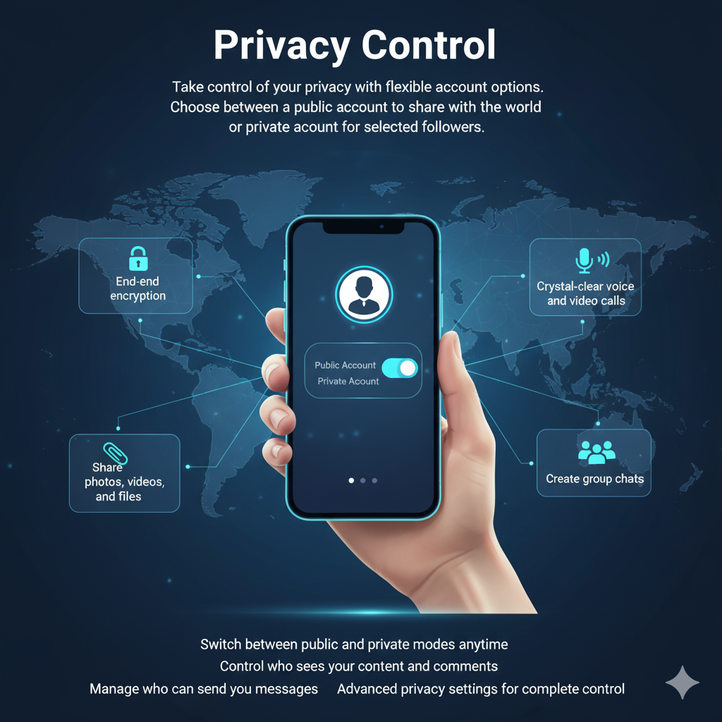 Private or Public Account