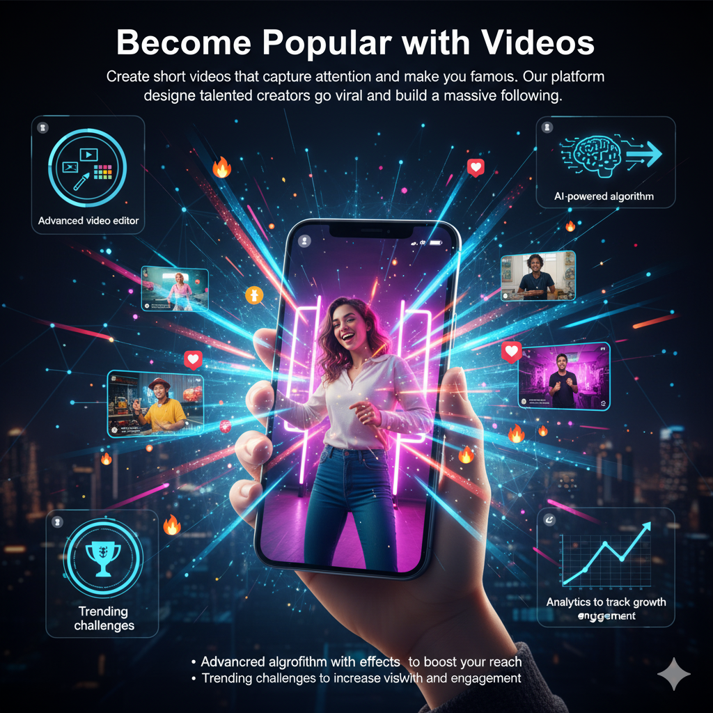 Become Popular with Videos